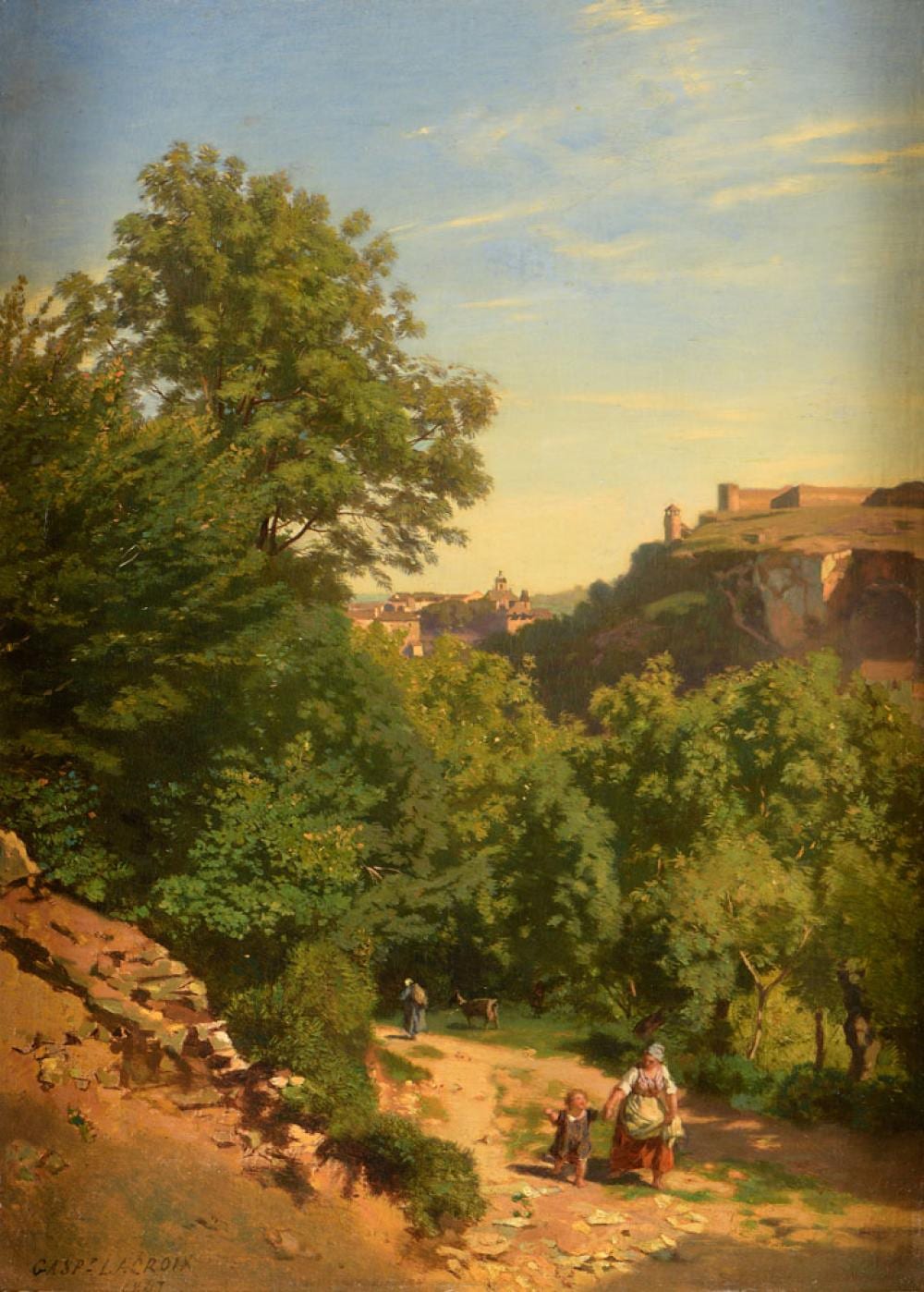 Charles F. de Lacroix comparable auction result: lacroix gaspar jean