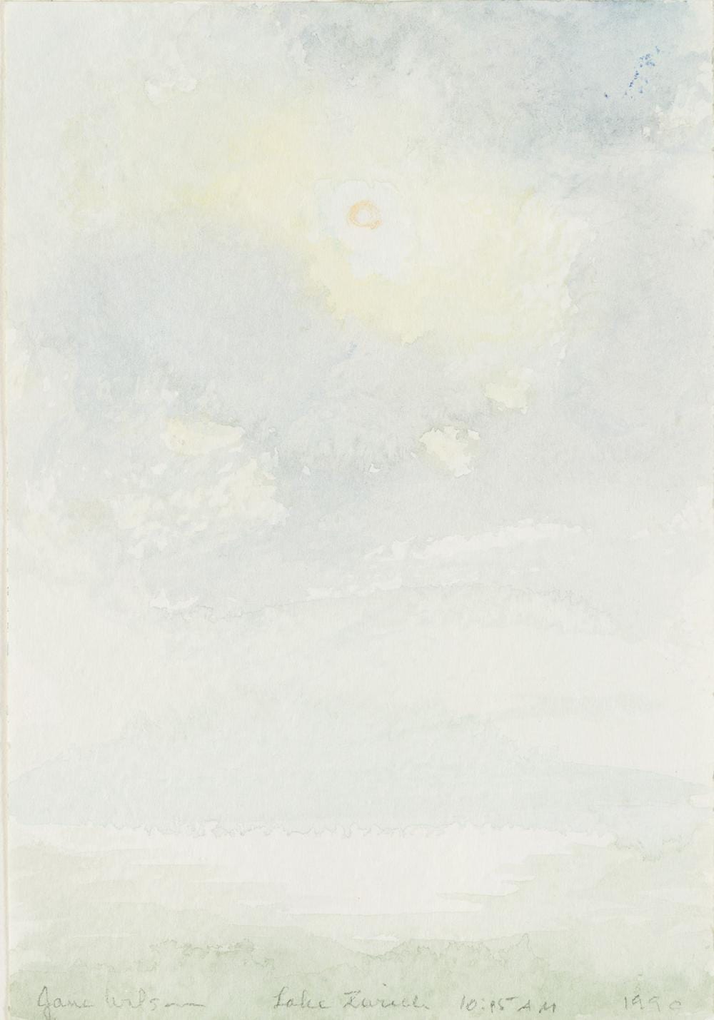 Jane Wilson comparable auction result: jane wilson 1924 2015 american lake zurich 10 15 am