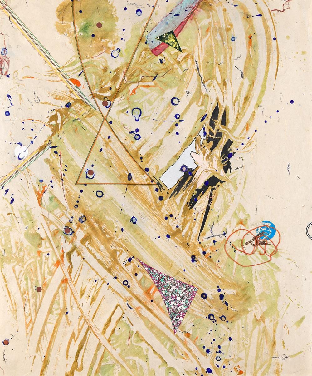 Pat Adams comparable auction result: pat adams b 1928 american thicket lace path