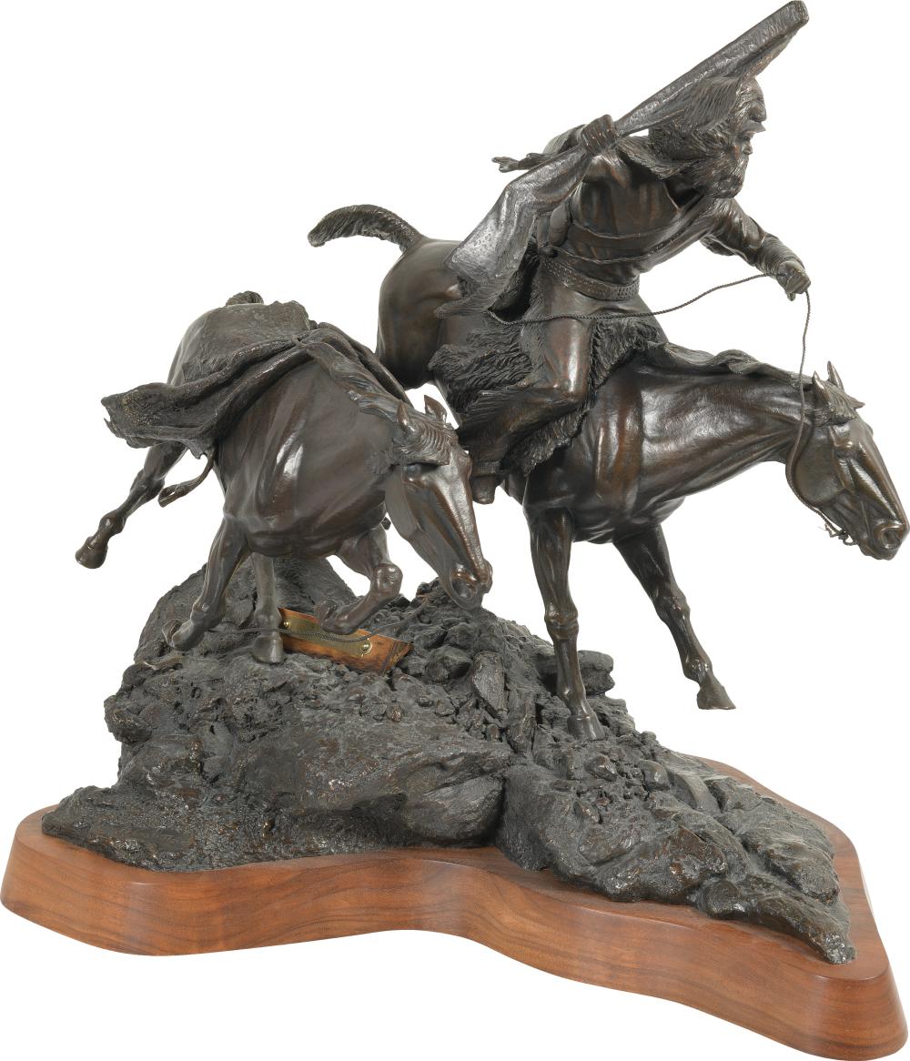 kevin mccarthy signed stolen pony bronze sculpture no 10 15 · Rock Island Auction Company · 2024-12-06 Kevin McCarthy comparable auction result: kevin mccarthy signed stolen pony bronze sculpture no 10 15