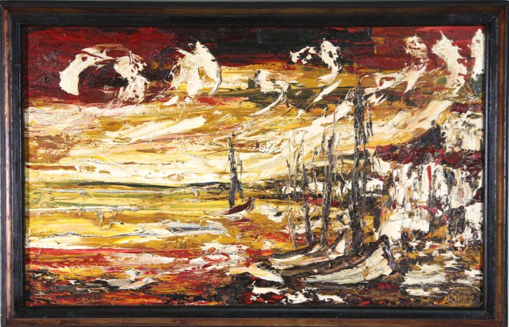 Jim Rabby comparable auction result: jim rabby oil painting