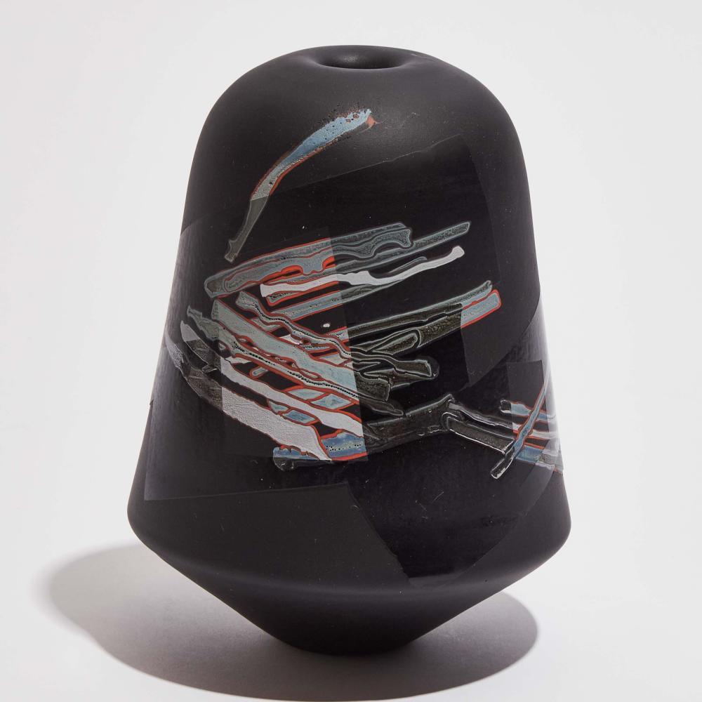 Joel Philip Myers comparable auction result: joel philip myers american b 1934 studio glass vase c 1980