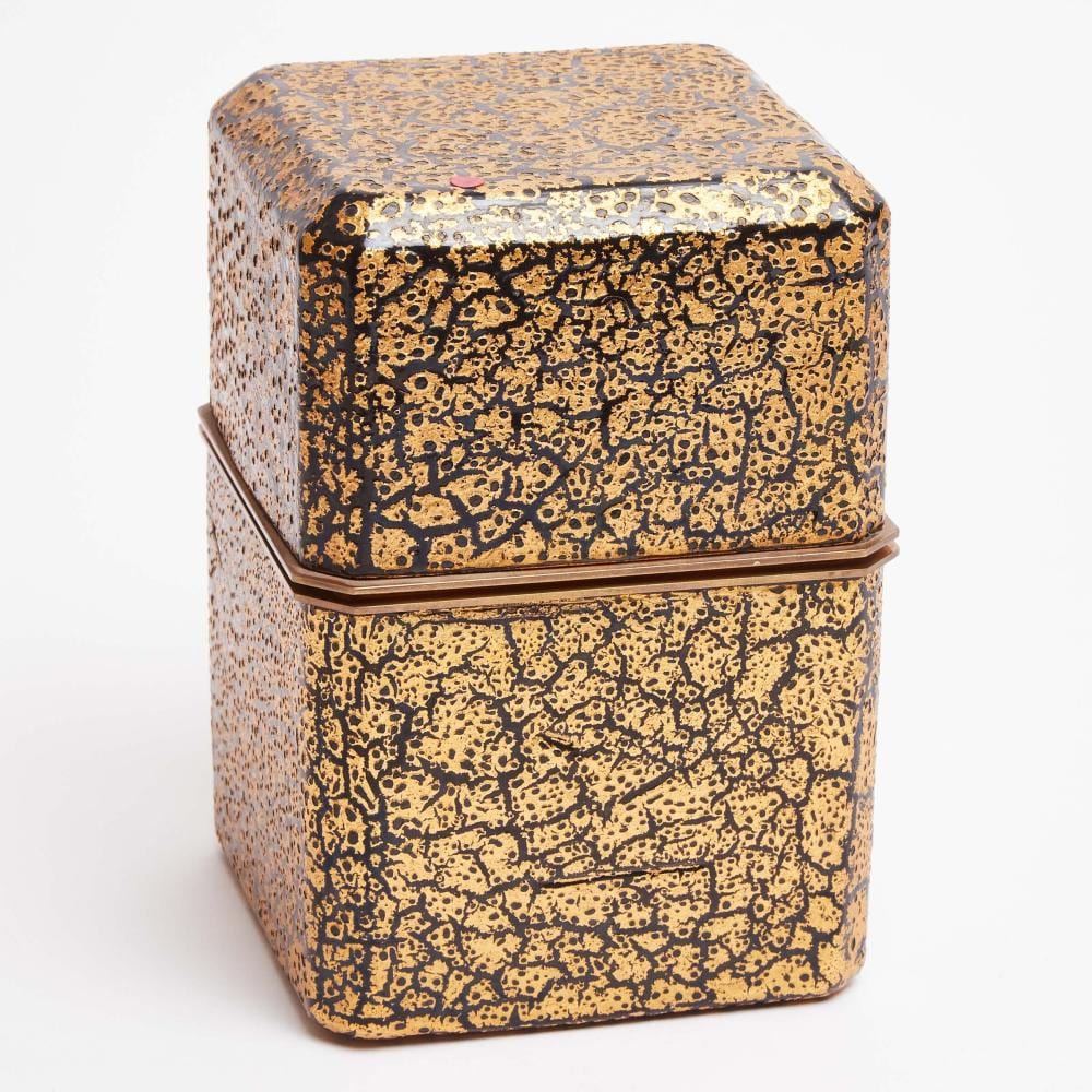 Jack Ink comparable auction result: jack ink american b 1944 gilt brass mounted glass box late 20th century