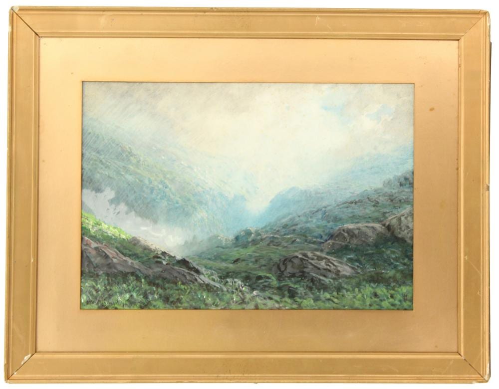 robert burns wilson 1851 1916 american oil on canvas landscape · Sarasota Estate Auction · 2024-11-03 Robert Burns Wilson comparable auction result: robert burns wilson 1851 1916 american oil on canvas landscape