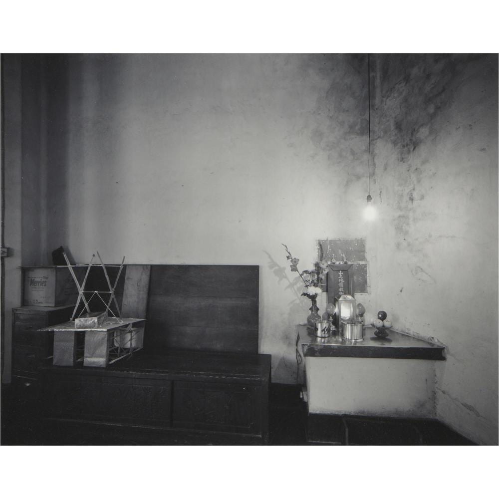 Laurence Aberhart comparable auction result: laurence aberhart new zealander born 1949 interior small shrine gong de lin temple rua de s jos macau 5 december 2000 gold
