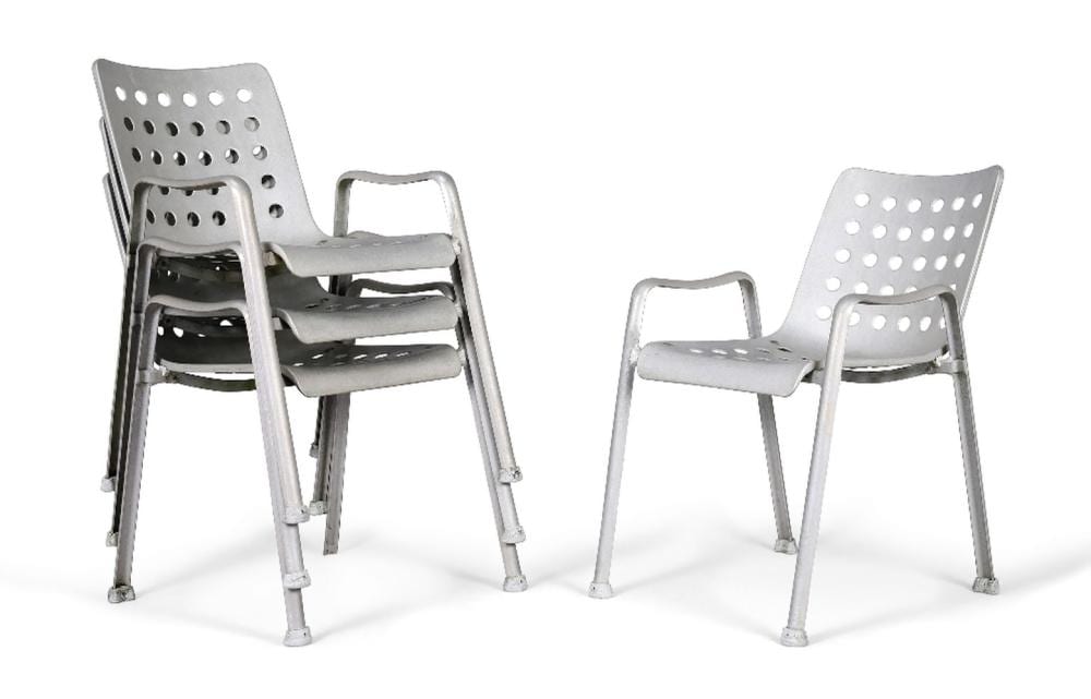 Hans Coray comparable auction result: hans coray 1906 1991 for mewa set of four landi armchairs designed 1938 executed circa 1960
