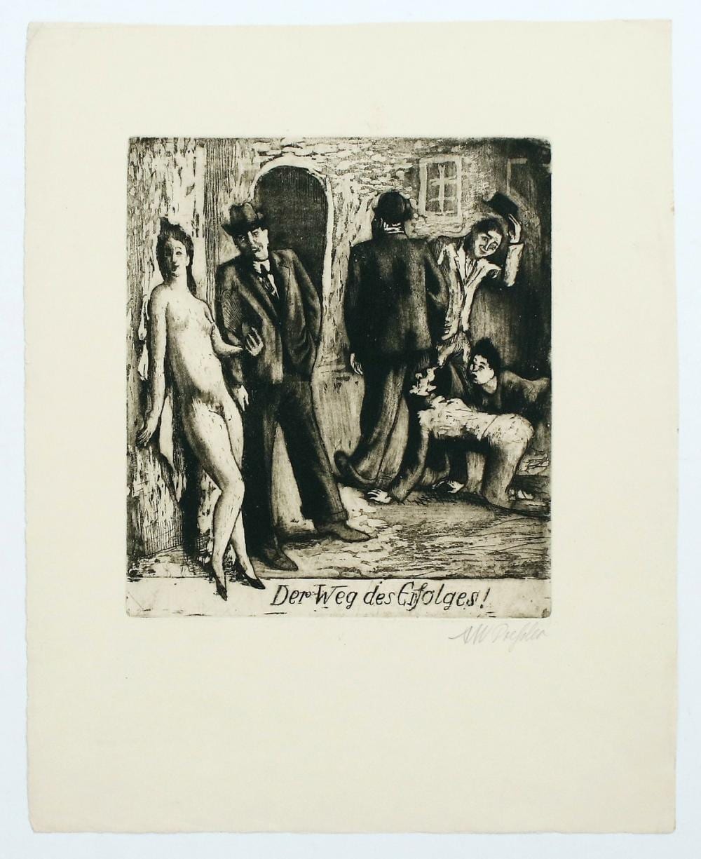 August Wilhelm Dressler comparable auction result: august wilhelm dressler 1886 bettelgr n b hmen 1970 berlin