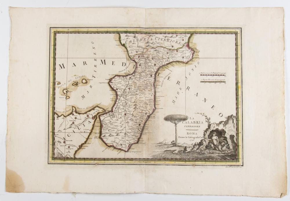 Giovanni Maria Cassini comparable auction result: giovanni maria cassini 1745 1824 la calabria ulteriore