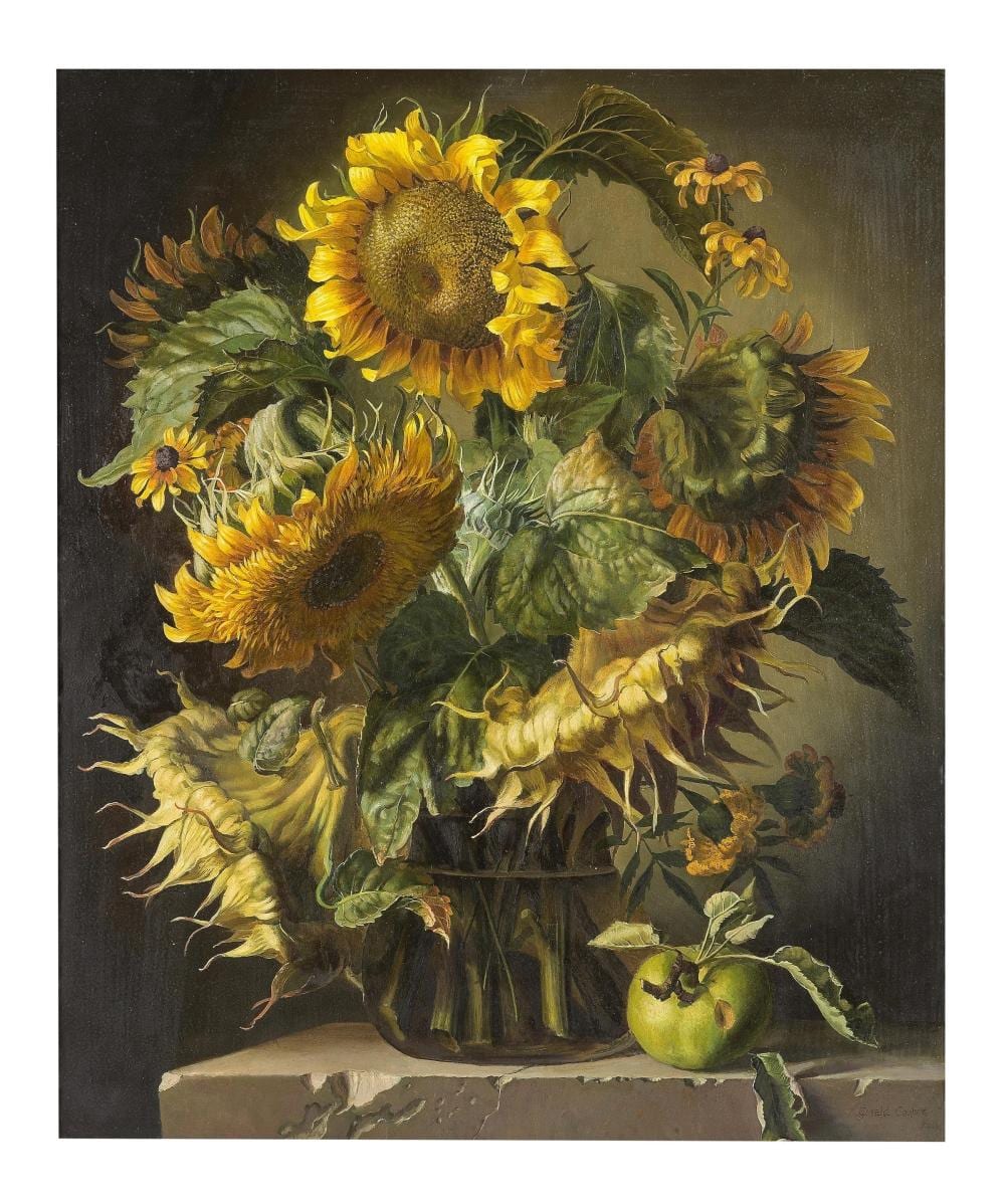 Gerald A. Cooper comparable auction result: gerald a cooper anglais 1899 1975 tournesols