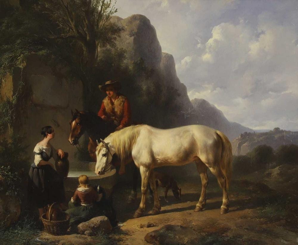 Wouterus Verschuur comparable auction result: wouterus verschuur dutch 1812 1874
