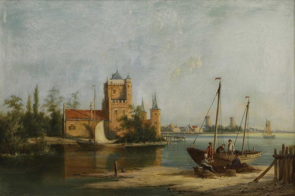 William Raymond Dommersen comparable auction result: william raymond dommersen dutch 1850 1927