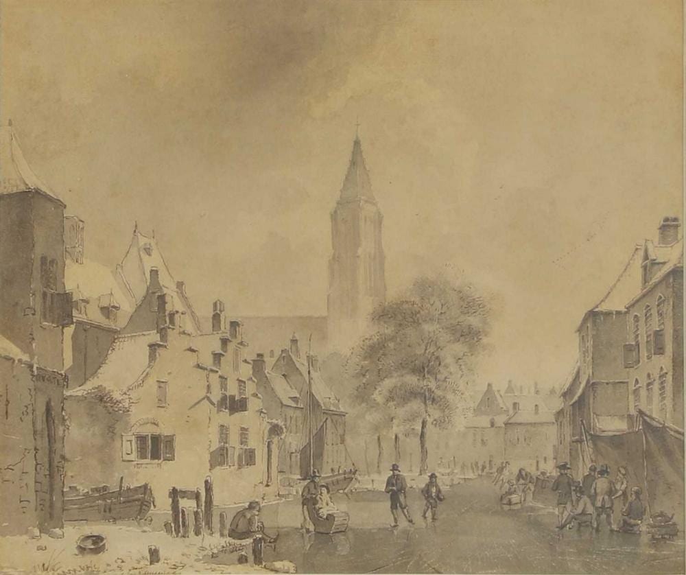 Kaspar Karsen comparable auction result: kaspar karsen dutch 1810 1896