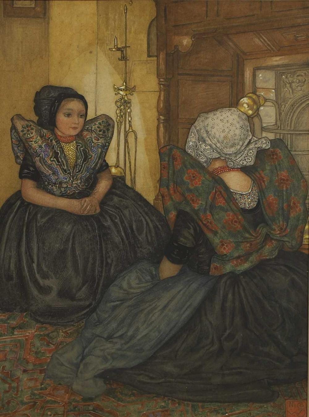 Nicolaas Wilhelm Jungmann comparable auction result: nico jungmann dutch 1872 1935
