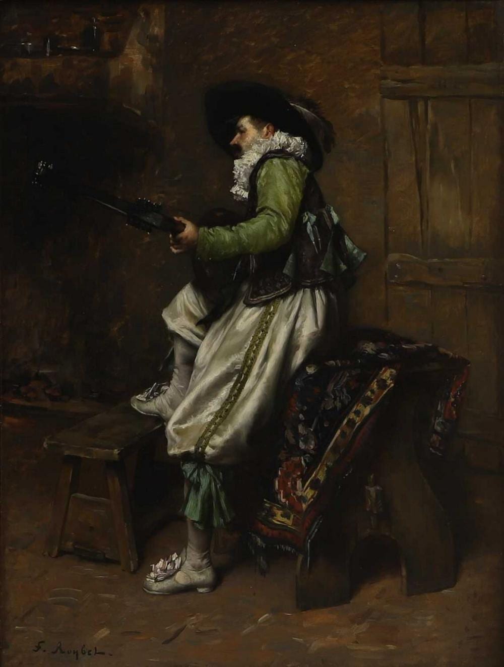 Ferdinand Roybet comparable auction result: ferdinand roybet french 1840 1920
