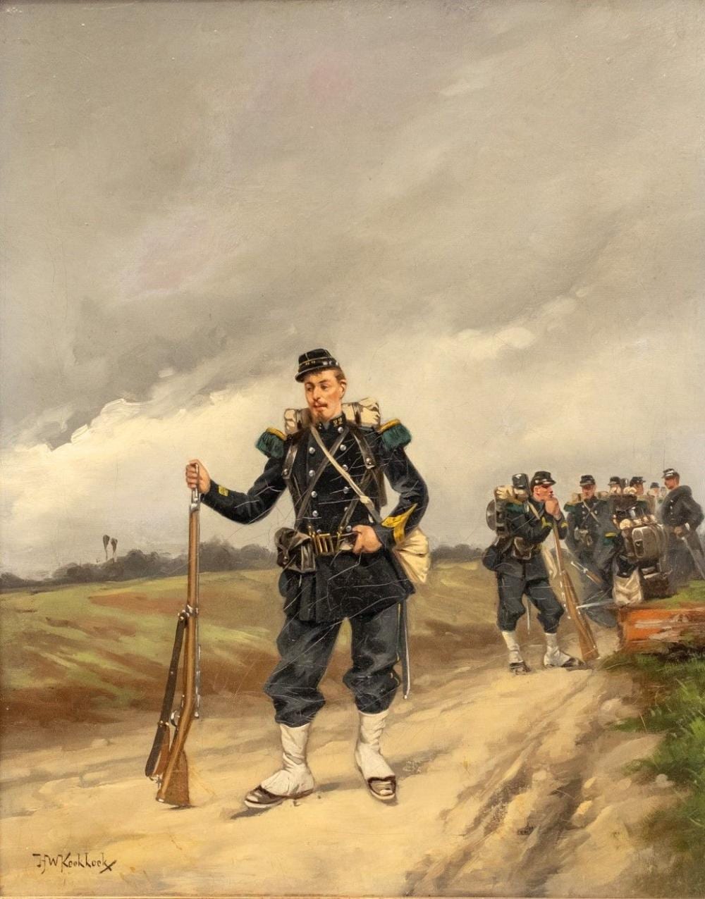 Herman Willem Koekkoek comparable auction result: hermanus willem koekkoek 1867 1929