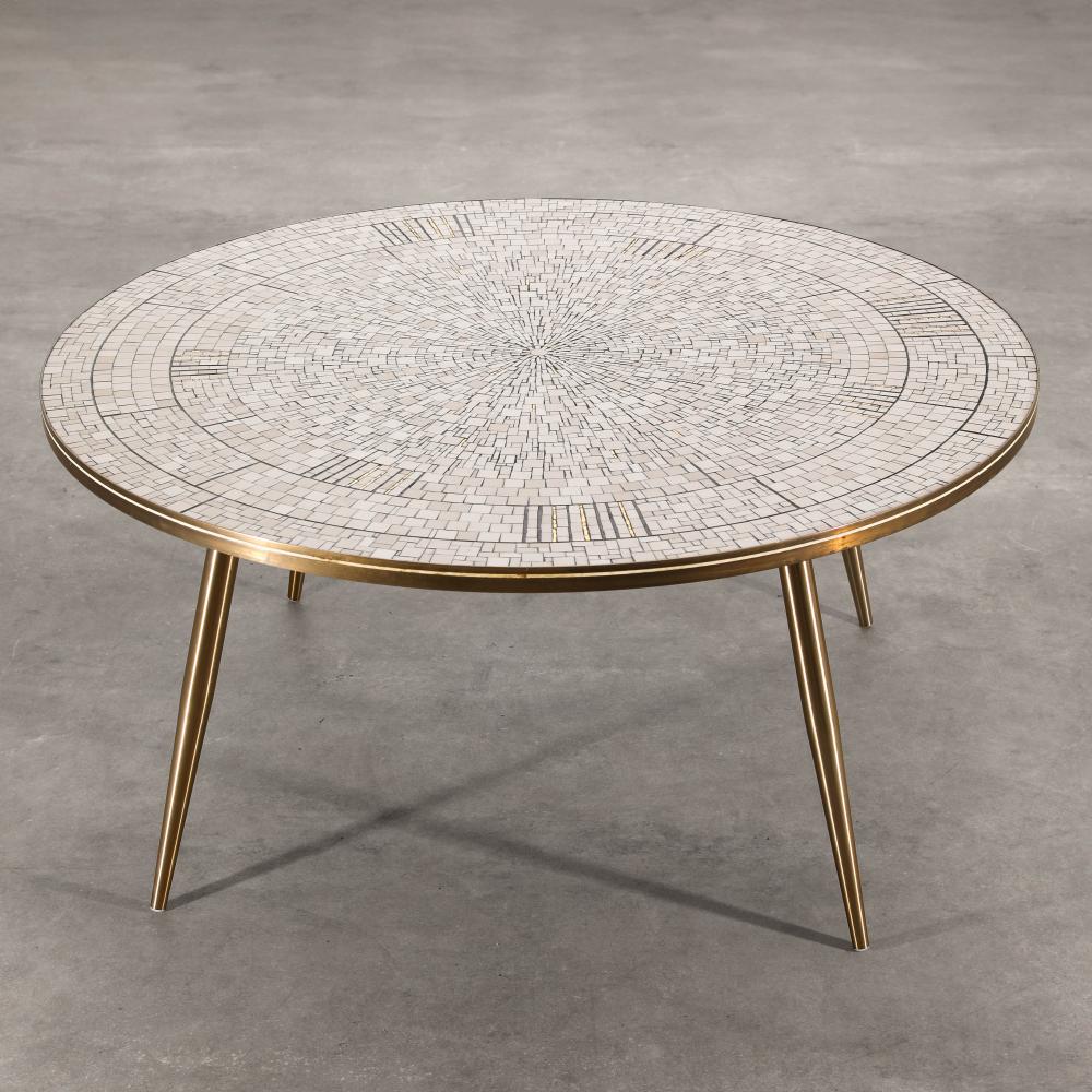 Berthold Müller-Oerlinghausen comparable auction result: berthold m ller oerlinghausen round mosaic table