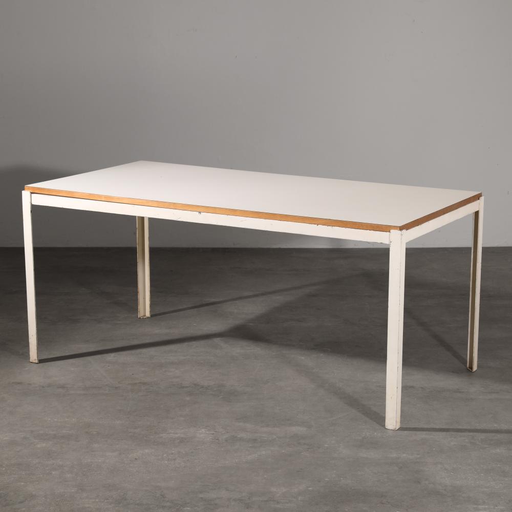 otl aicher aicher conference table from a small series · Kunst und Design Auktionshaus Schops Turowski · 2024-11-16 Otl Aicher comparable auction result: otl aicher aicher conference table from a small series