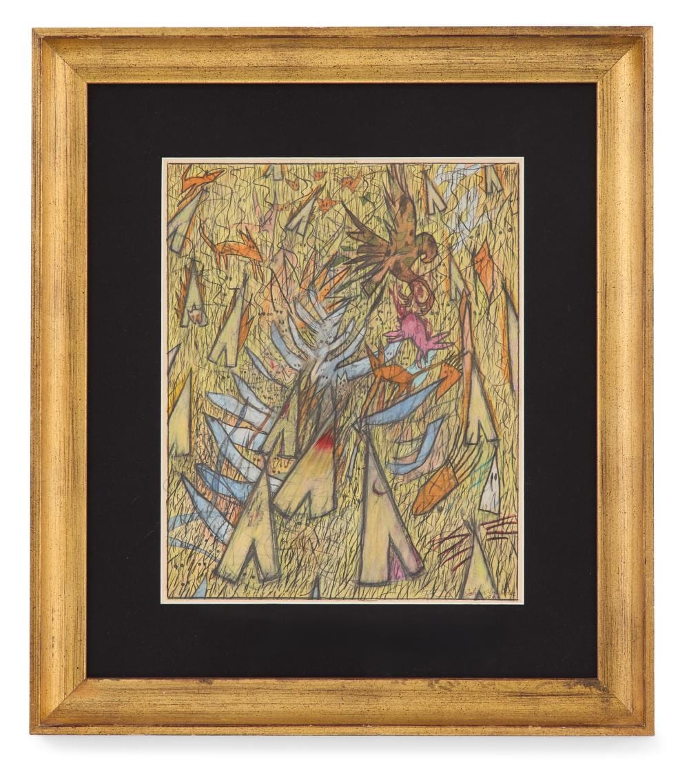 John E. Alexander comparable auction result: john e alexander american b 1945 untitled 1980