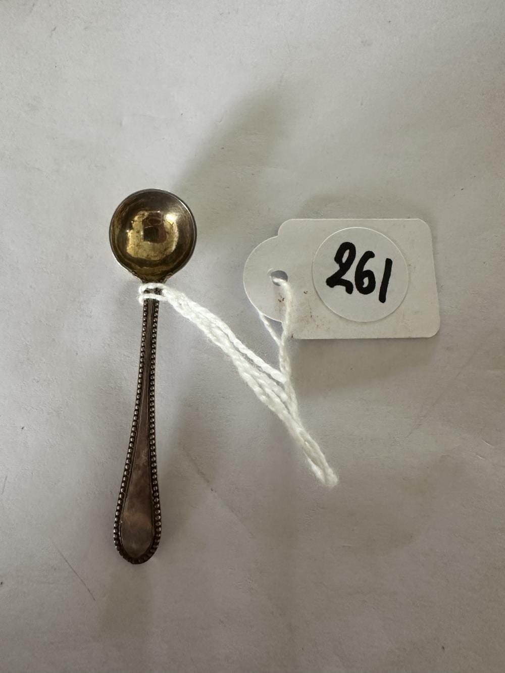 Caddy Spoon (216) sold by David G Smith Auctions, lot 261 — auction record photograph