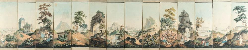 John Heaviside Clark comparable auction result: john heaviside clark um 1771 schottland edinburgh 1863 myriorama second series italian scenery