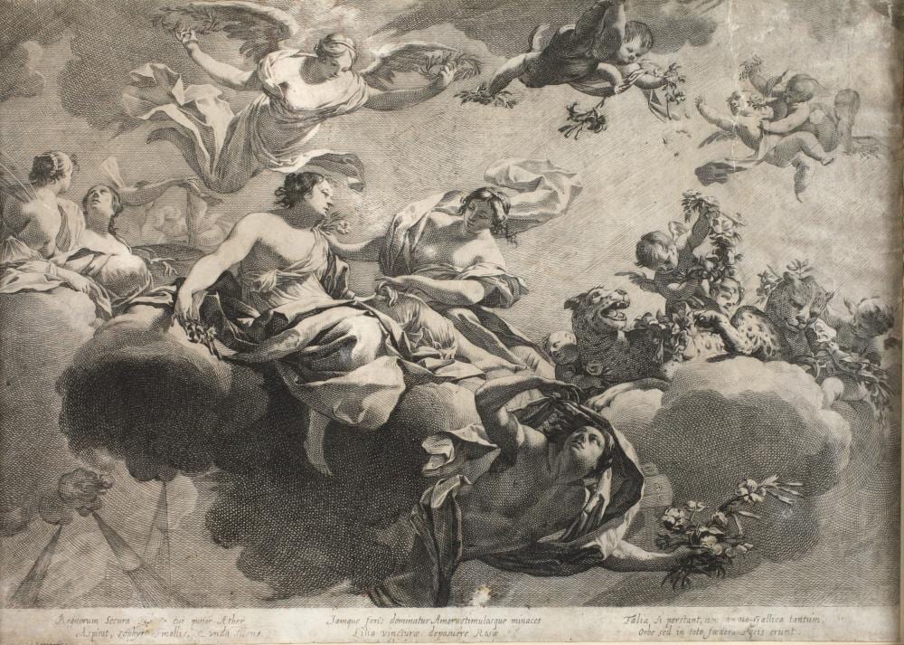 Michel Dorigny comparable auction result: michel dorigny die liebe berw ltigt die wildnis