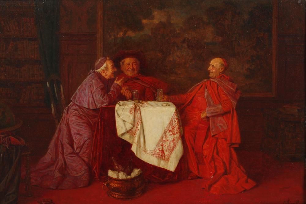 Wilhelm Löwith comparable auction result: wilhelm l with hohe geistliche im gespr ch