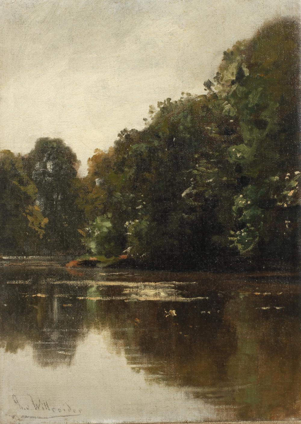 Ludwig Willroider comparable auction result: ludwig willroider seelandschaft