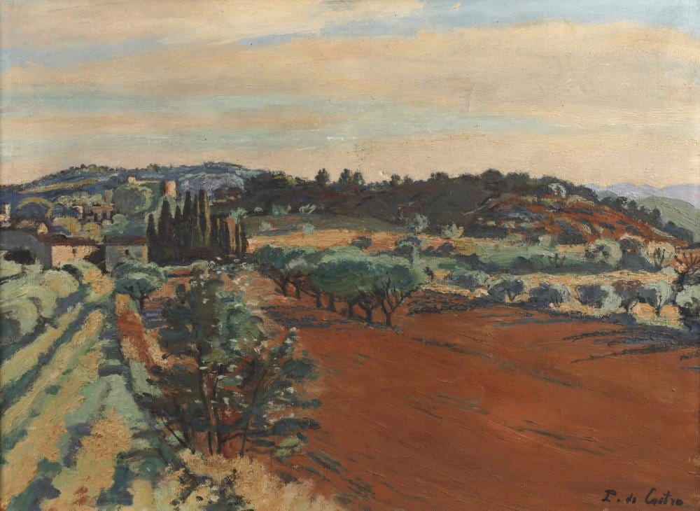 paul de castro terre de provence · Auktionshaus Mehlis GmbH · 2024-11-23 Paul de Castro comparable auction result: paul de castro terre de provence