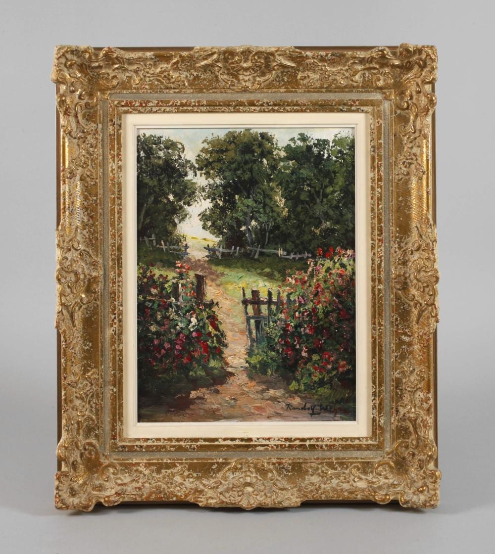 Randolf Wehn comparable auction result: randolf wehn bl hender garten