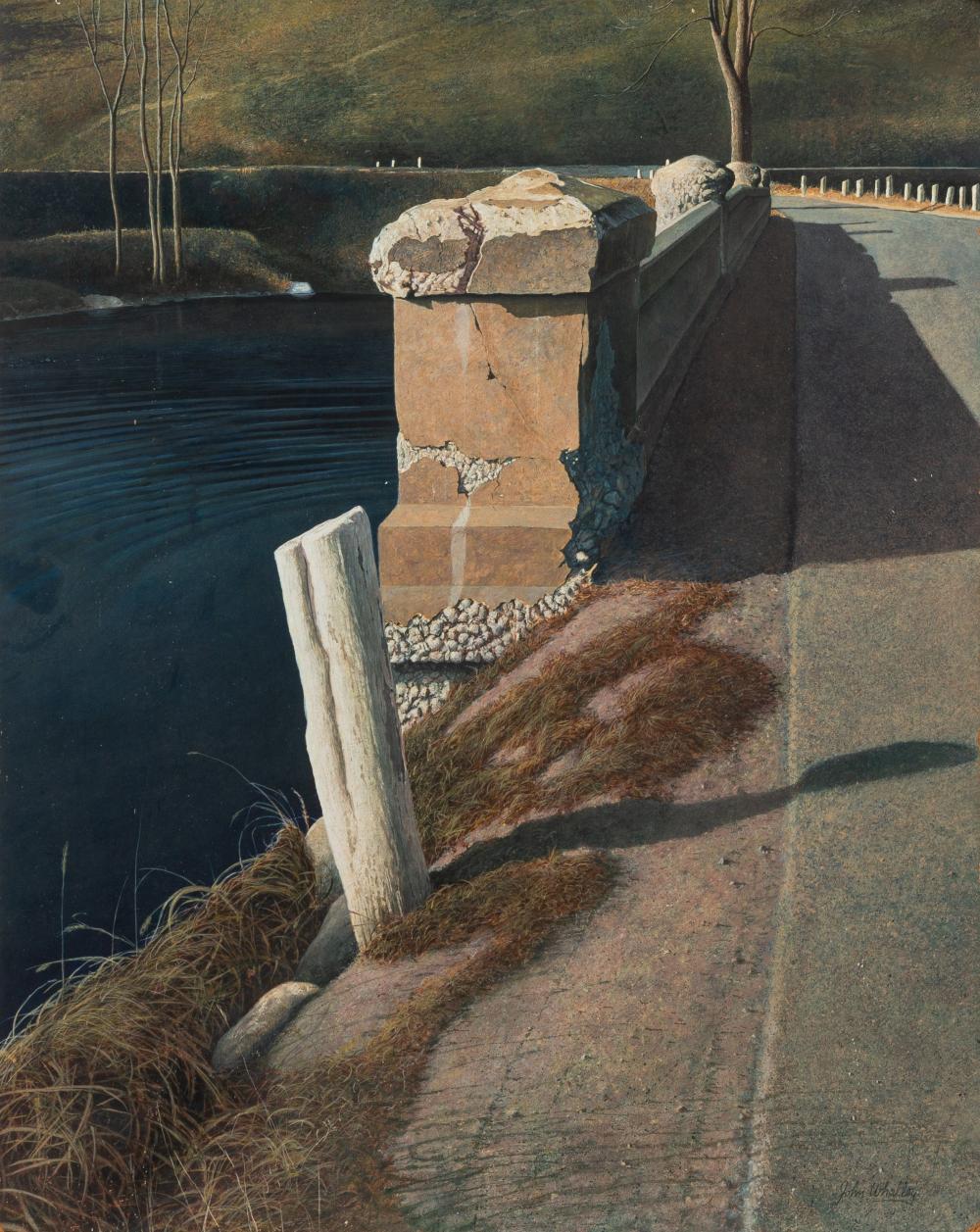 John Whalley comparable auction result: john whalley american b 1954 shoreline