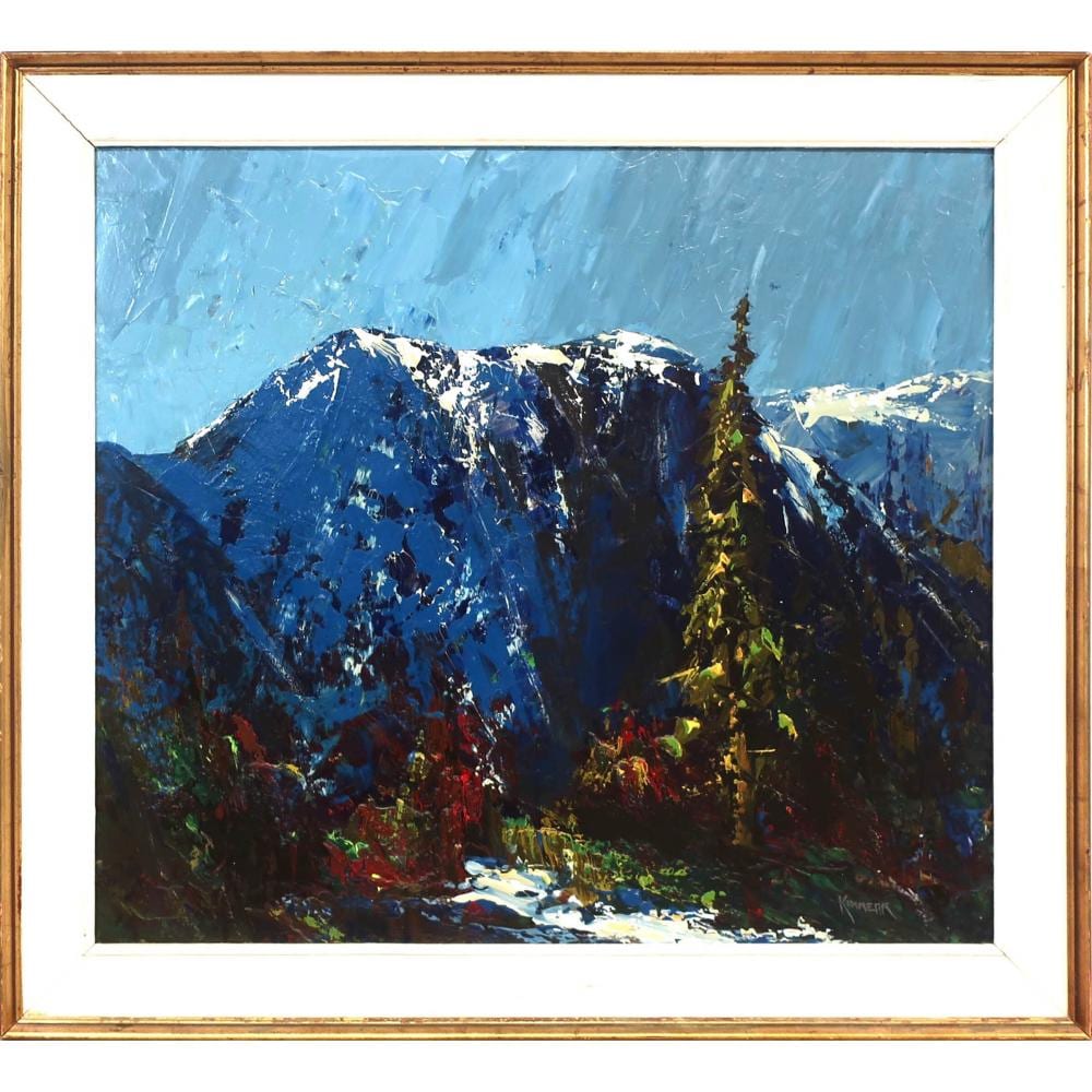 John H. Kinnear comparable auction result: john h kinnear canadian 1922 2003 night at diadem vancouver bc