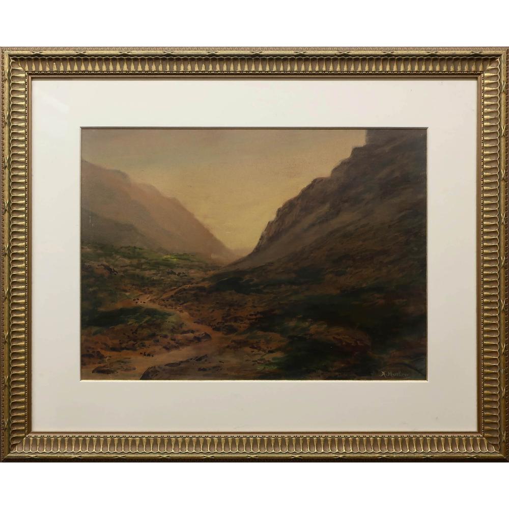 Marmaduke Matthews comparable auction result: marmaduke matthews canadian 1837 1913 sunset in the rockies