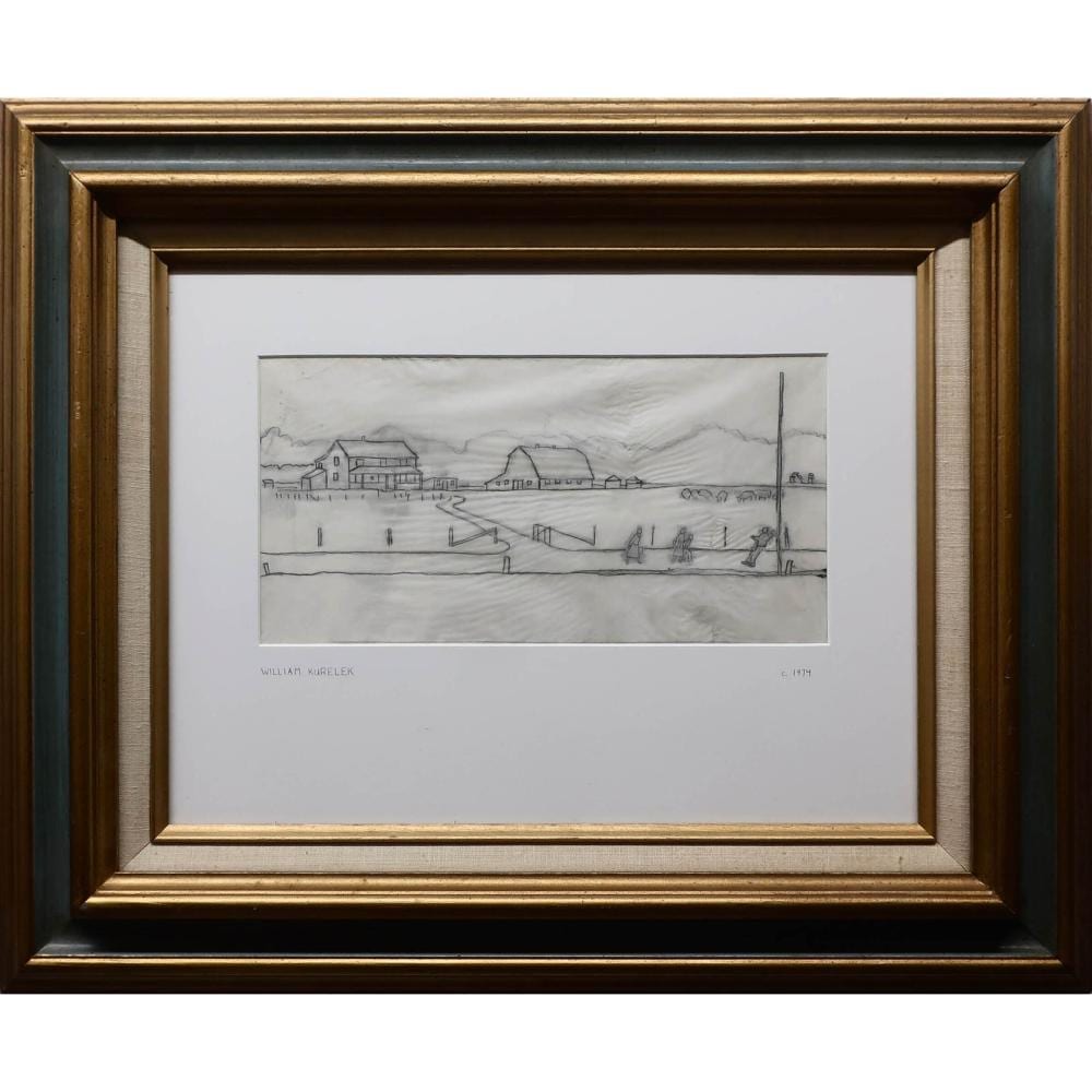 William Kurelek comparable auction result: william kurelek canadian 1927 1977 farmscape