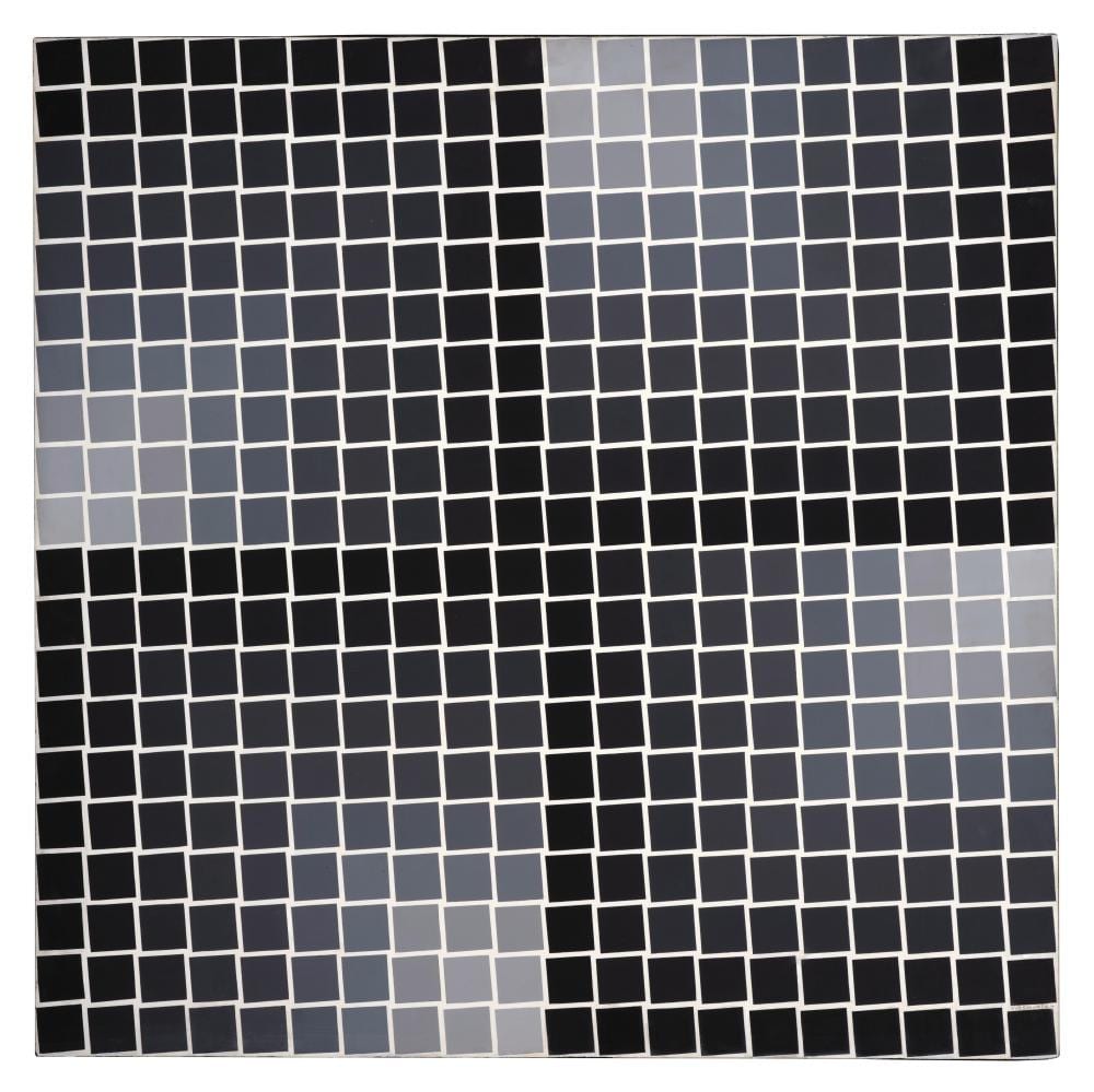 Victor Vasarely * sold by Dorotheum, lot 256 — auction record photograph