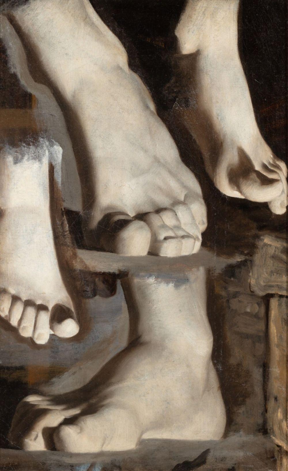 Jean Lecomte du Noüy comparable auction result: studies of feet