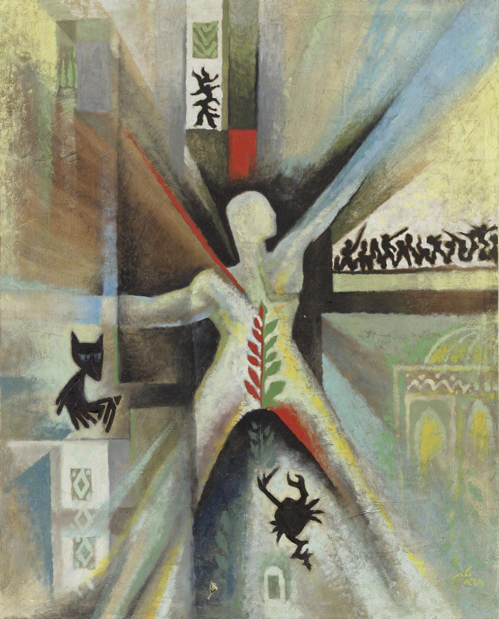 naim ismail syria 1930 1979 al wahda unity · Bonhams · 2024-11-13 Naim Ismail comparable auction result: naim ismail syria 1930 1979 al wahda unity