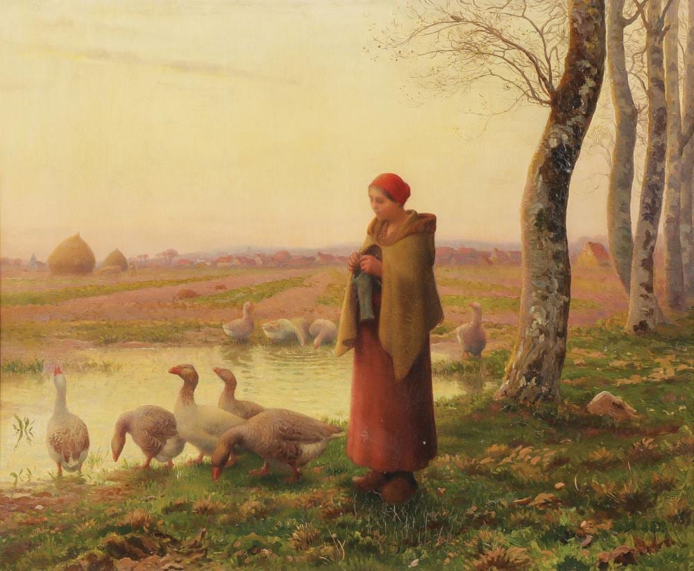 Aimé Perret comparable auction result: great signed french painting circa 1905