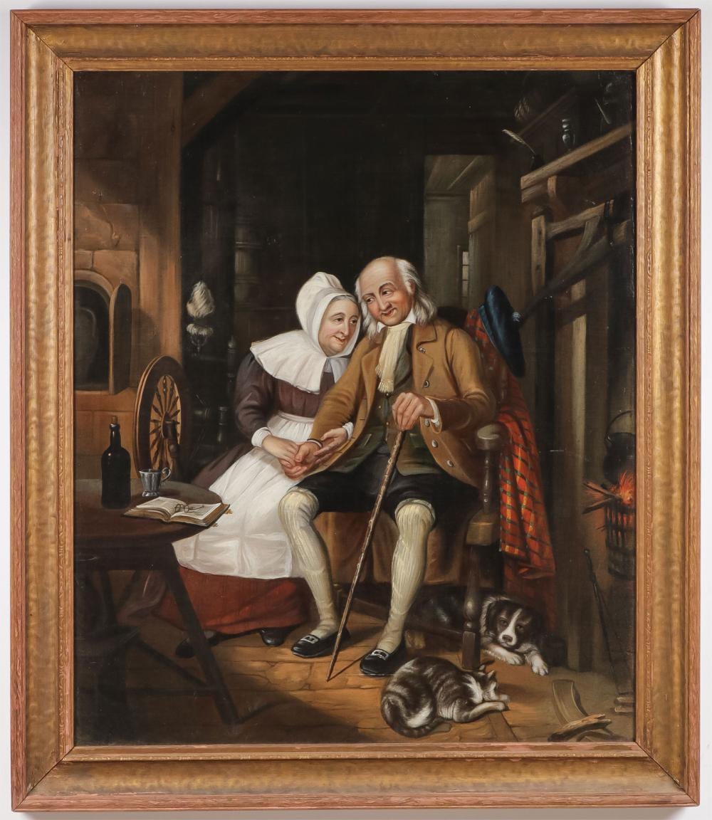 William Kidd comparable auction result: british genre painting after william kidd