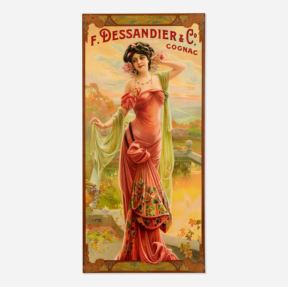 gaspar camps cognac dessandier · Poster Auctions International Inc · 2024-11-12 Gaspar Camps i Junyent comparable auction result: gaspar camps cognac dessandier