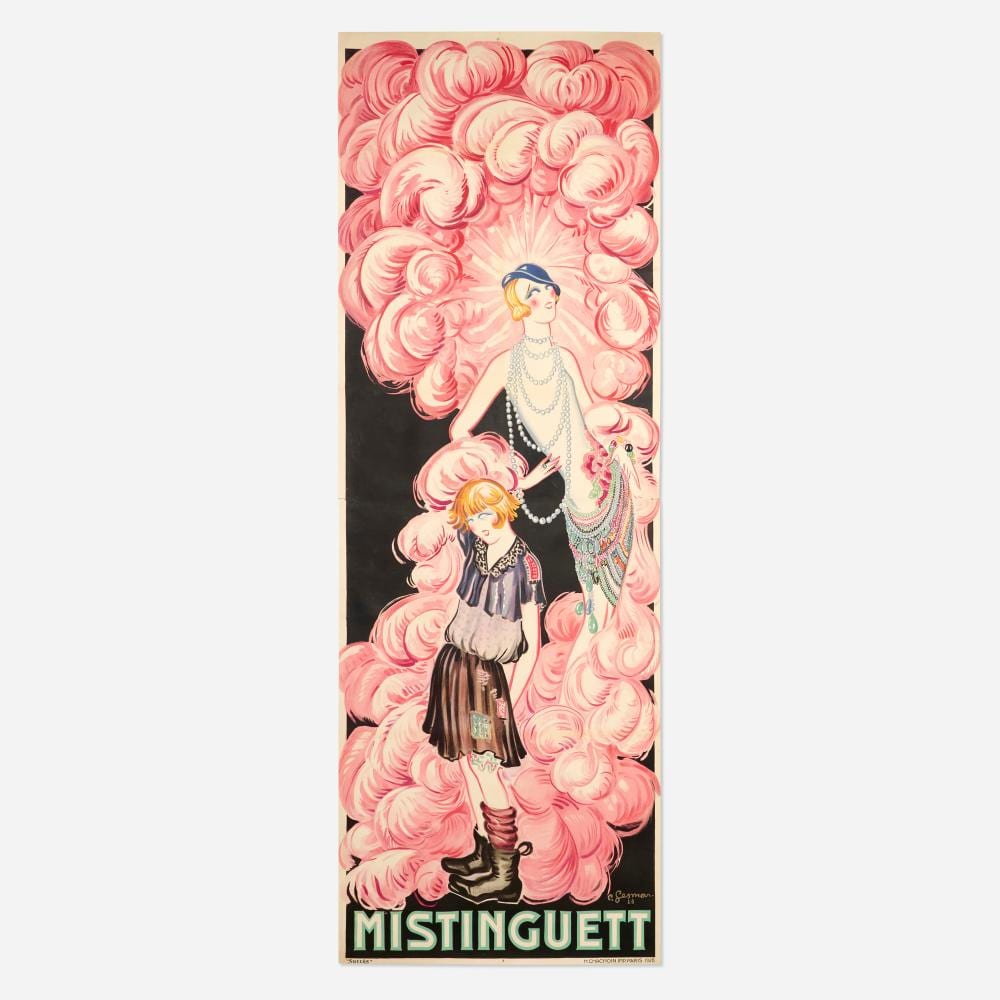 Charles Gesmar comparable auction result: charles gesmar mistinguett