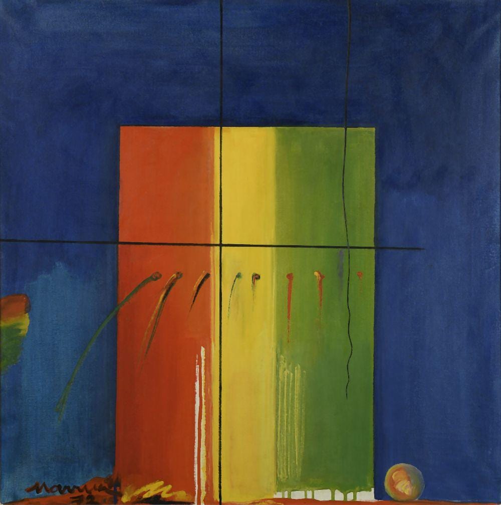 António Dias Charrua comparable auction result: ant nio charrua 1925 2008 untitled