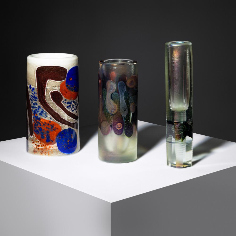 Joel Philip Myers comparable auction result: joel philip myers american b 1934 three vases
