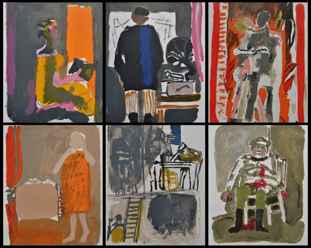 Paul Guiramand comparable auction result: paul guiramand the fifth column 1962