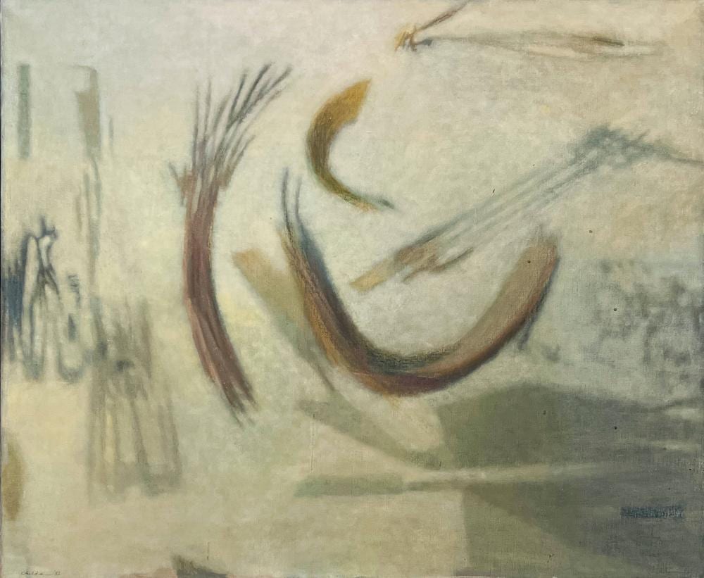 Bernard Childs comparable auction result: bernard childs flying bananas at a russian wedding