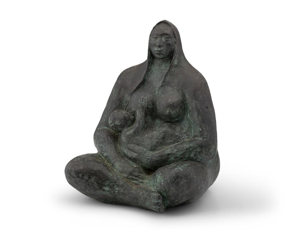 jorge luis cuevas b 1922 mexican nursing mother and child 1974 · John Moran Auctioneers · 2024-11-20 Jorge Luis Cuevas comparable auction result: jorge luis cuevas b 1922 mexican nursing mother and child 1974