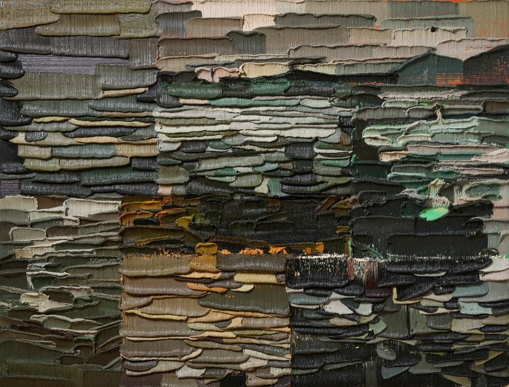 Songsong Li comparable auction result: li songsong b 1973 black ships oil on canvas 159 9 x 210 cm 63 x 83 2