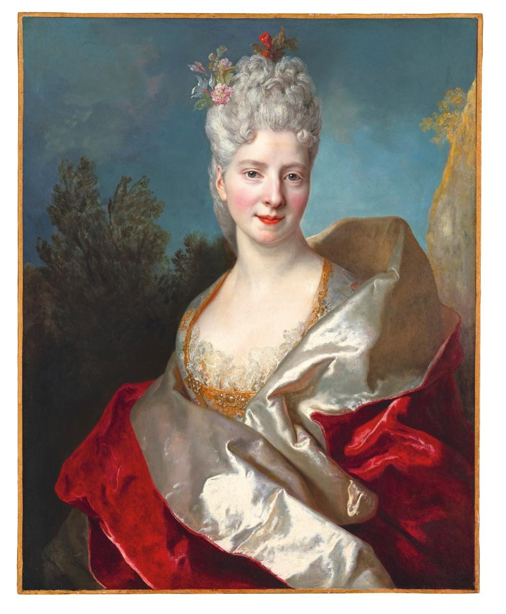 Nicolas de Largillierre comparable auction result: nicolas de largillierre paris 1656 1746 portrait d une femme mi corps