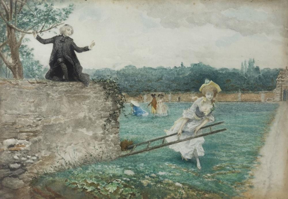 Lucius Rossi comparable auction result: lucius rossi italian 1846 1913 etching and aquatint printed in colours