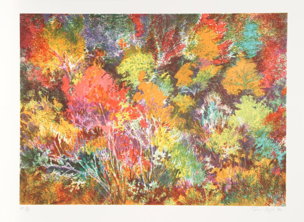 Thelma Appel comparable auction result: thelma appel holiday grove screenprint