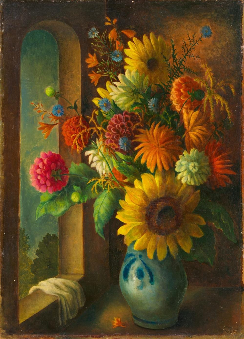 Carl Mense comparable auction result: carlo mense blumenstillleben circa 1935 1940